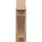 Ekena Millwork 8-in W x 32-in D x 40-in H Imperial Block Rough Cedar Woodgrain TimberThane Outlooker, Primed Tan OUTUR080X32X40IMP44RCPR - alternate 3